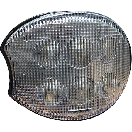 Tiger Lights 12V Left LED Oval Corner Lights 2.5 Amps, Flood Offroad Light; TL7830L